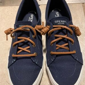 Sperry sneakers navy blue size 8 US